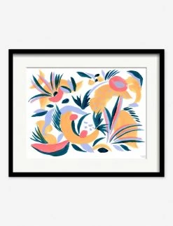 Lulu And Georgia 'Abstract Petals' Print By Fernanda Martinez Walls
