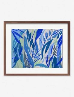 Lulu And Georgia Walls 'Blue Plants' Print By Fernanda Martinez 12 Lulu And Georgia Walls 'Blue Plants' Print By Fernanda Martinez