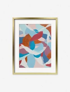 Lulu And Georgia 'Getting To Know Fear' Print By Fernanda Martinez Walls