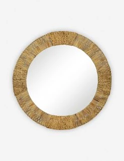 Lulu And Georgia Malene Barnett Kindred Collection Paquita Round Mirror