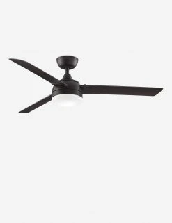 Lulu And Georgia Outdoor Collection Alya Indoor / Outdoor Ceiling Fan + Light