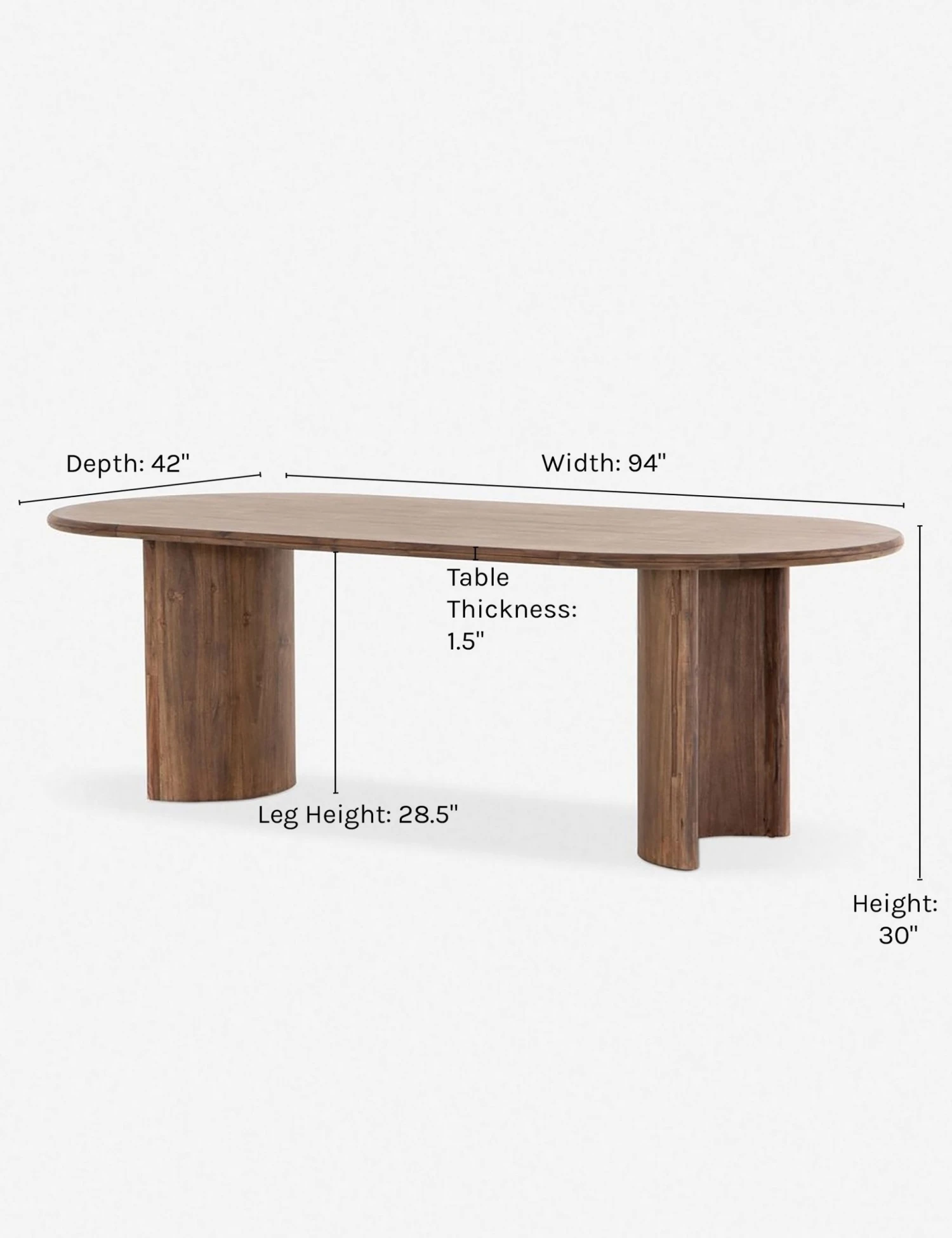 Lulu And Georgia Gilda Oval Dining Table 12 Lulu And Georgia Gilda Oval Dining Table