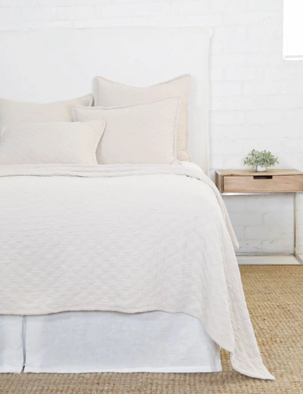 Lulu And Georgia Pom Pom At Home Ojai Matelassé Coverlet Earth Tones 3 Lulu And Georgia Pom Pom At Home Ojai Matelassé Coverlet Earth Tones