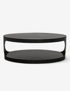 Lulu And Georgia Leigha Oval Coffee Table Curved + Rounded