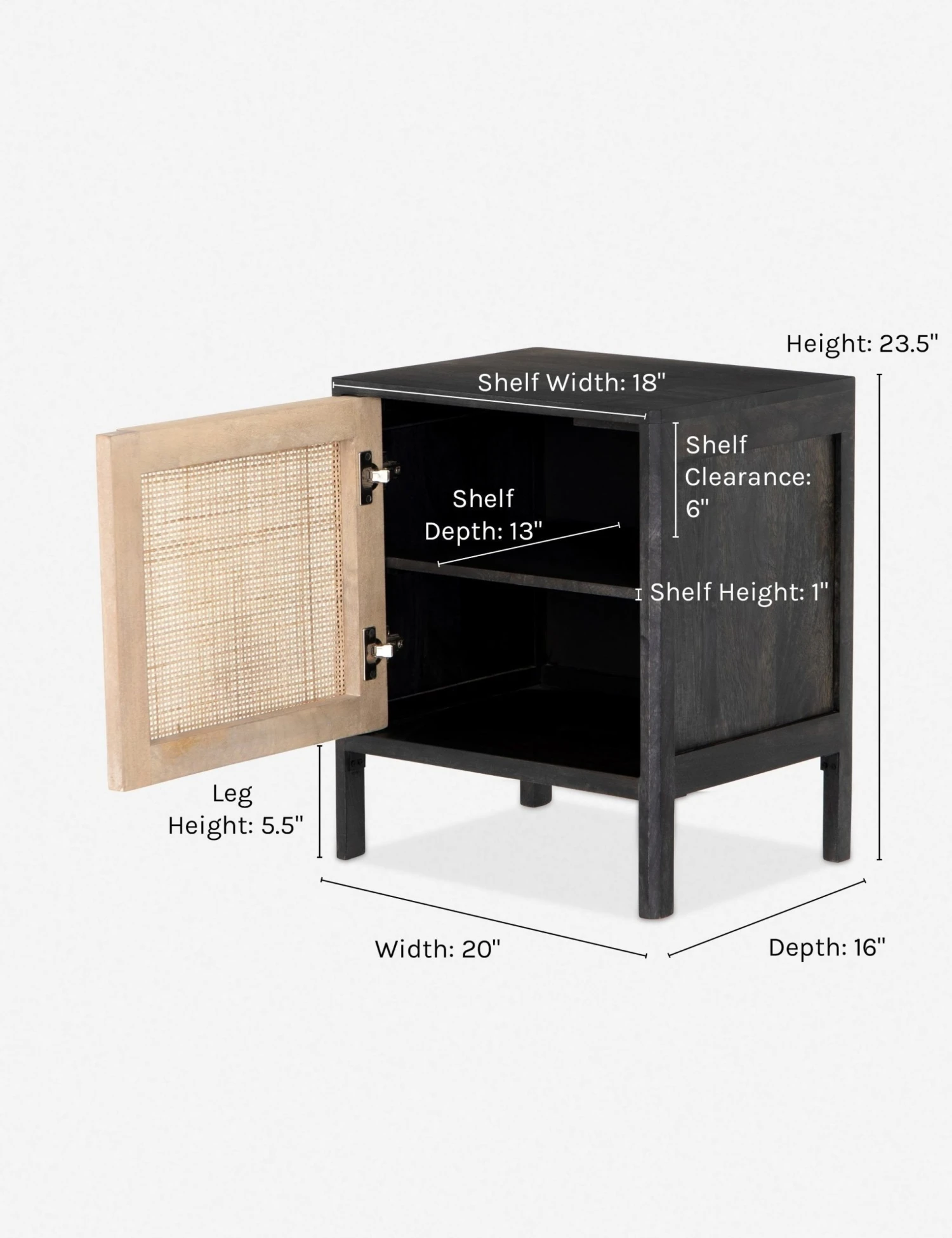 Lulu And Georgia Bedroom Hannah Nightstand 16 Lulu And Georgia Bedroom Hannah Nightstand