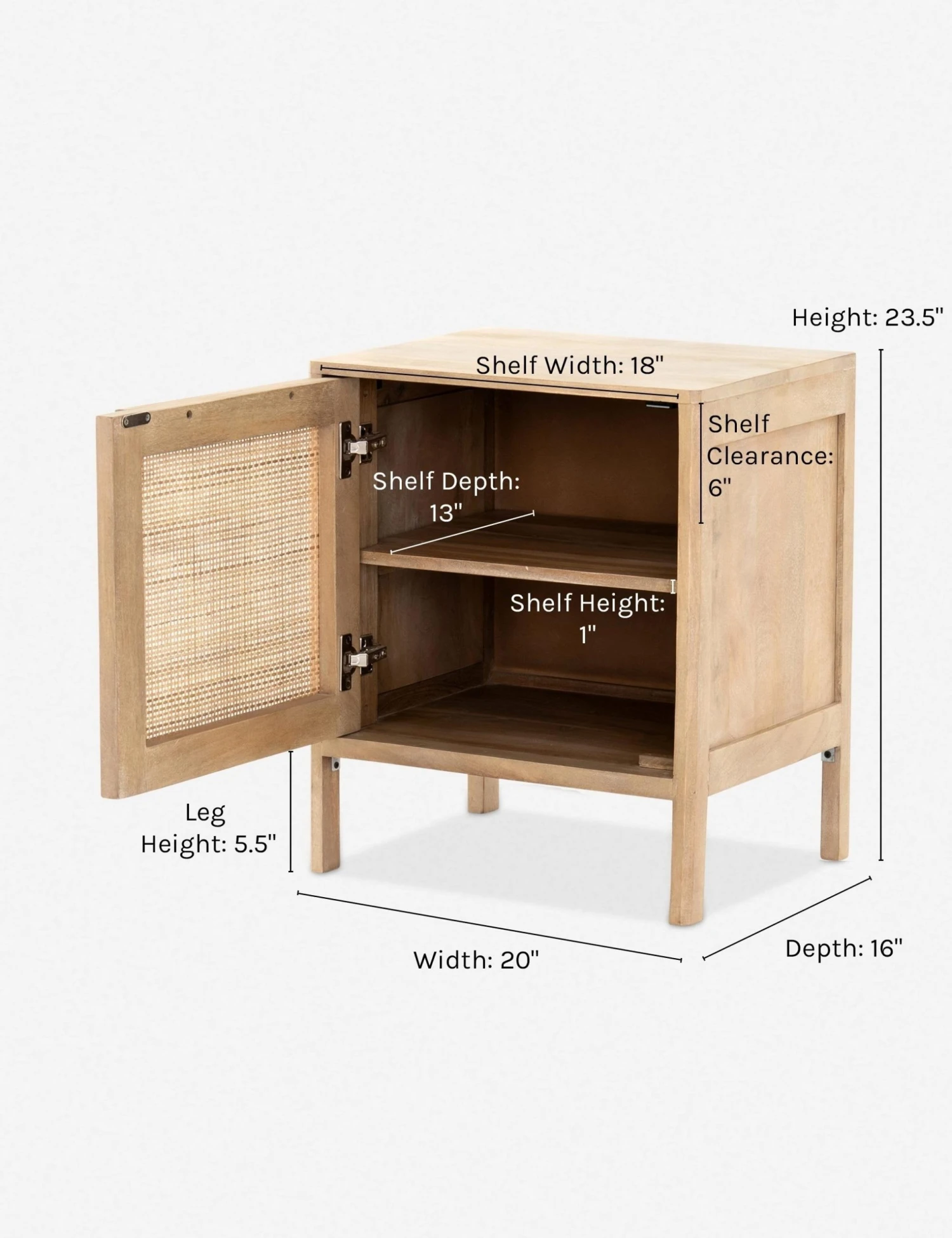 Lulu And Georgia Bedroom Hannah Nightstand 23 Lulu And Georgia Bedroom Hannah Nightstand