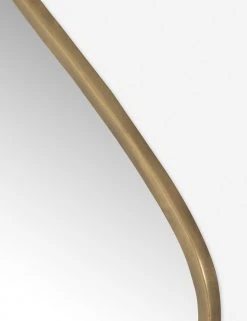 Lulu And Georgia Sculptural Lynn Triangle Mirror