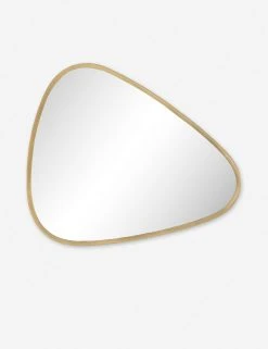 Lulu And Georgia Sculptural Lynn Triangle Mirror
