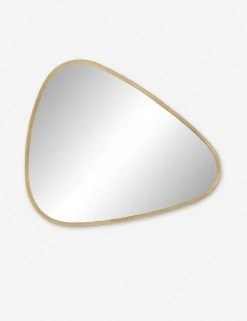 Lulu And Georgia Sculptural Lynn Triangle Mirror