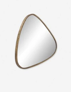 Lulu And Georgia Sculptural Lynn Triangle Mirror