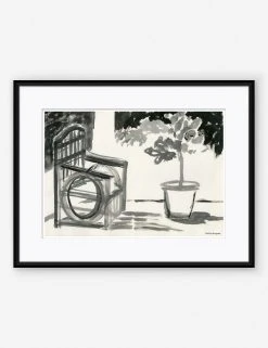 Lulu And Georgia Walls 'Sketch From Greek Sketchbook' Print