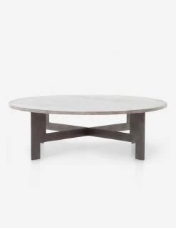 Lulu And Georgia Andra Round Coffee Table Curved + Rounded
