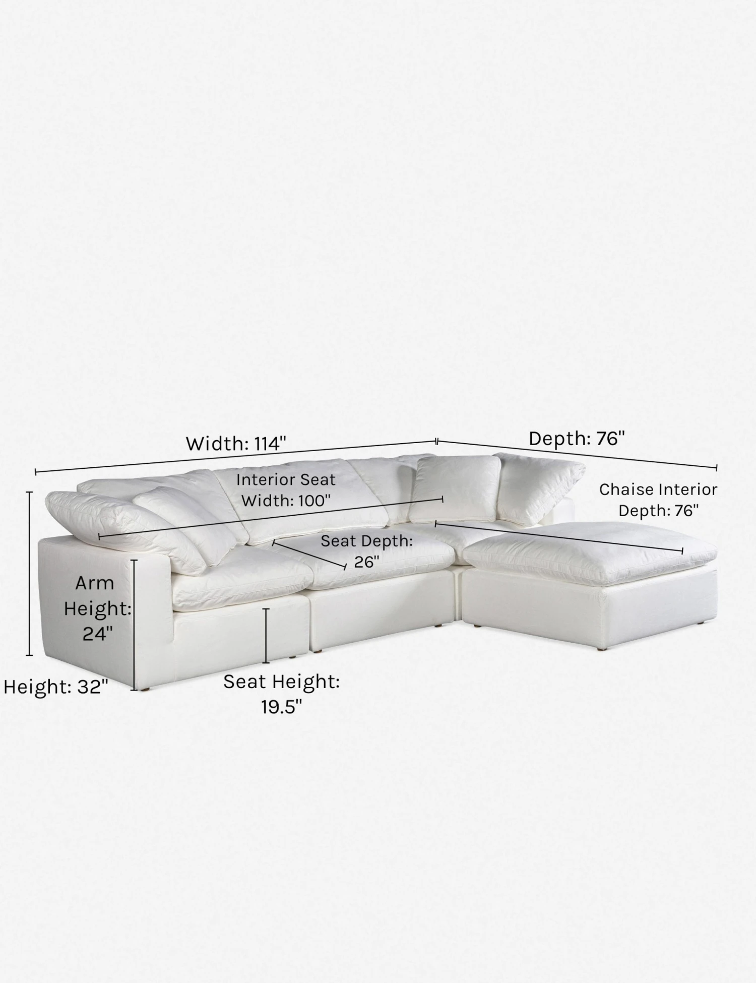 Lulu And Georgia Jacques Large Sectional Sofa Furniture 7 Lulu And Georgia Jacques Large Sectional Sofa Furniture