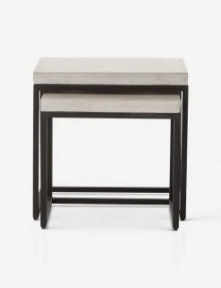 Lulu And Georgia Kallia Indoor / Outdoor Nesting Side Tables (Set Of 2) Outdoor Collection