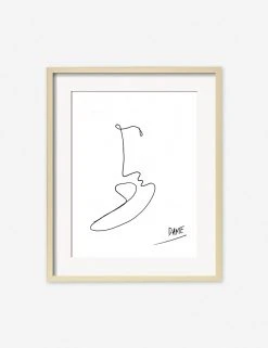 Lulu And Georgia 'Kiss' Print By Damienne Merlina Walls