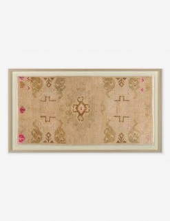 Lulu And Georgia Kerim Vintage Textile Wall Art Earth Tones