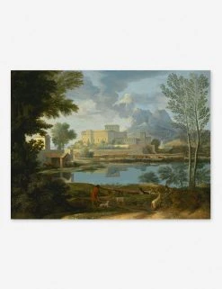Lulu And Georgia 'Landscape With A Calm' Wall Art By Nicolas Poussin 8 Lulu And Georgia 'Landscape With A Calm' Wall Art By Nicolas Poussin
