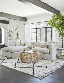 Lulu And Georgia Furniture Parque Slipcover Sectional Sofa