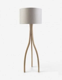 Lulu And Georgia Earth Tones Lewis Wishbone Floor Lamp