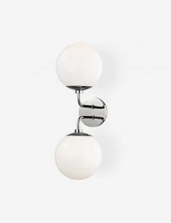 Lulu And Georgia Curved + Rounded Lia Sconce