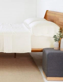 Lulu And Georgia Earth Tones Pom Pom At Home Linen Sheet Set