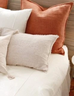 Lulu And Georgia Pom Pom At Home Logan Sham Solid Pillows 17 Lulu And Georgia Pom Pom At Home Logan Sham Solid Pillows