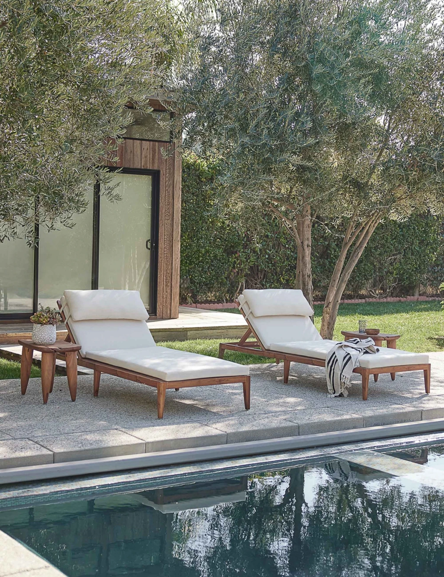 Lulu And Georgia Rosen Indoor / Outdoor Chaise 3 Lulu And Georgia Rosen Indoor / Outdoor Chaise