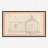 Lulu And Georgia 'Garden House Study' Print
