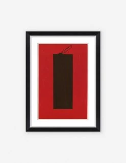 Lulu And Georgia Abstract In Red' Print