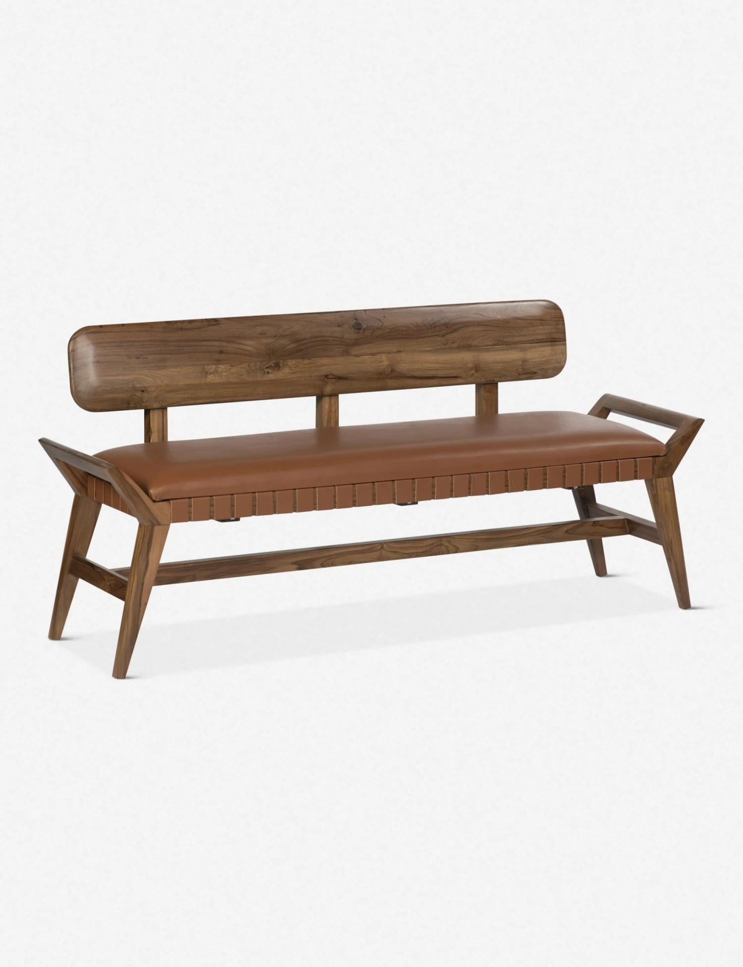 Lulu And Georgia Sienna Leather Bench 4 Lulu And Georgia Sienna Leather Bench