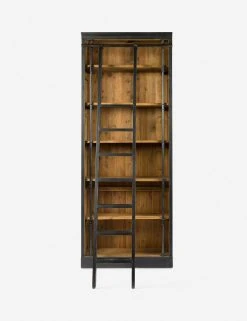 Lulu And Georgia Mallory Bookcase With Ladder Furniture