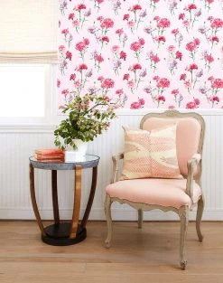 Lulu And Georgia Mama's Favorite Wallpaper By Nathan Turner, Pink