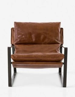 Lulu And Georgia Furniture Marlyne Leather Accent Chair