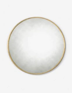 Lulu And Georgia Curved + Rounded Mercedes Round Mirror