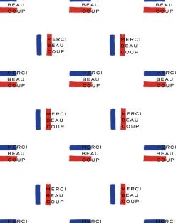 Lulu And Georgia Merci Flag Wallpaper By Clare V., White