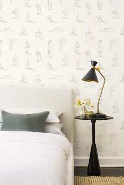Lulu And Georgia Minimalist Nude Wallpaper Walls