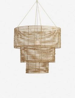 Lulu And Georgia Minna Chandelier Earth Tones