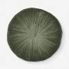 Lulu And Georgia Monroe Velvet Round Pillow Curved + Rounded 1 Lulu And Georgia Monroe Velvet Round Pillow Curved + Rounded