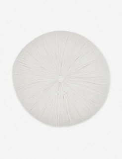 Lulu And Georgia Monroe Velvet Round Pillow Curved + Rounded
