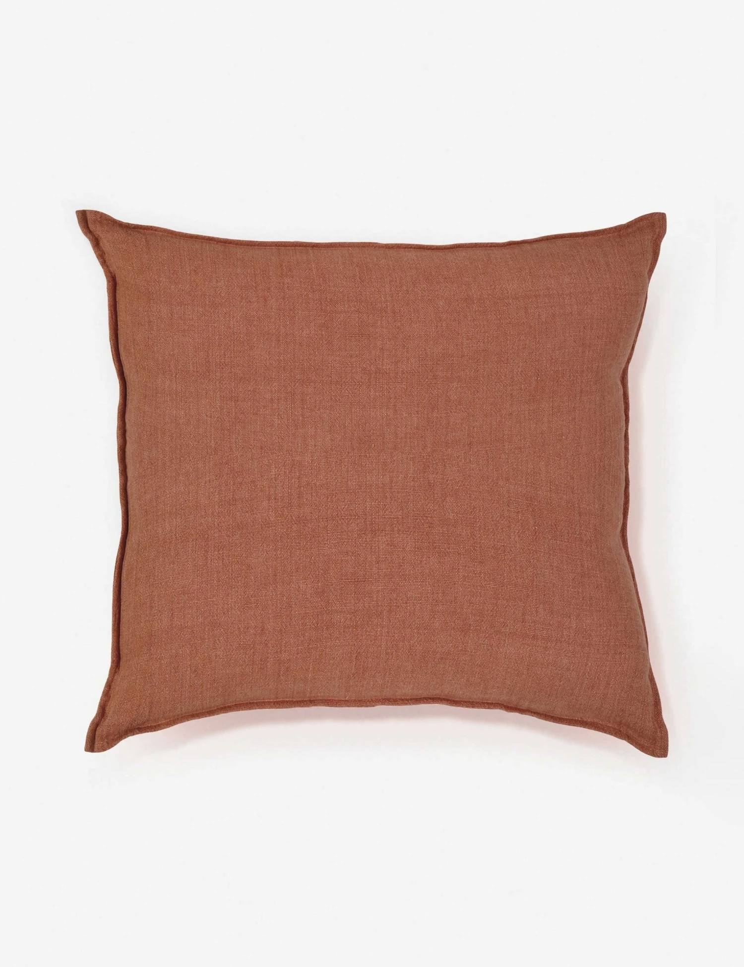 Lulu And Georgia Pillows + Throws Pom Pom At Home Montauk Large Euro Pillow, Terracotta 3 Lulu And Georgia Pillows + Throws Pom Pom At Home Montauk Large Euro Pillow, Terracotta