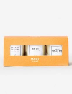 Lulu And Georgia MADE By DWC Candle Flight (Set Of 3) Muted Pastels