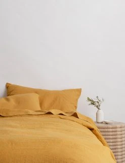 Lulu And Georgia Malene Barnett Kindred Collection Cultiver Linen Bedding, Flat Sheet 8 Lulu And Georgia Malene Barnett Kindred Collection Cultiver Linen Bedding, Flat Sheet