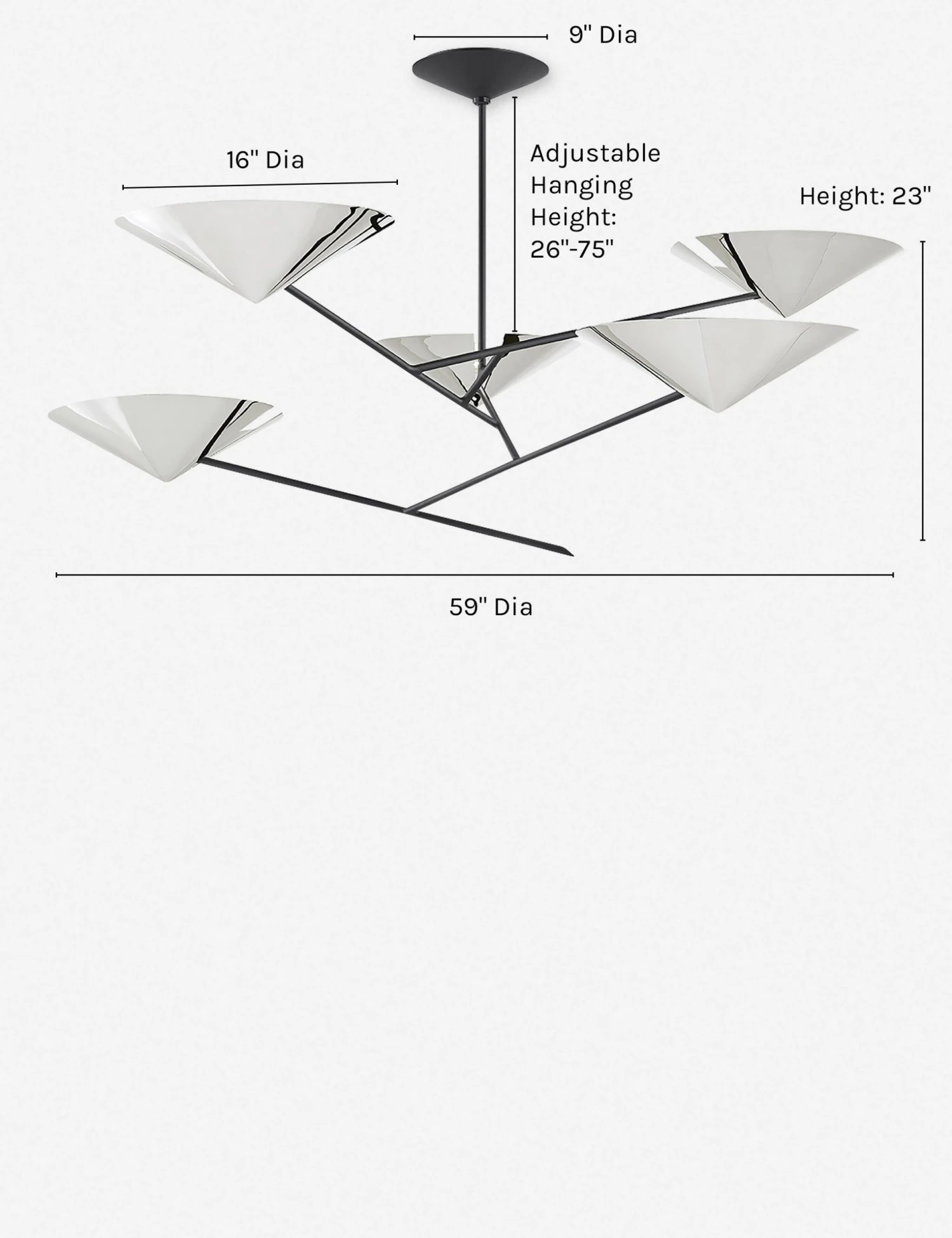 Lulu And Georgia Nari Chandelier 9 Lulu And Georgia Nari Chandelier