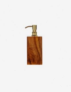 Lulu And Georgia Nemma Soap Dispenser, Teak