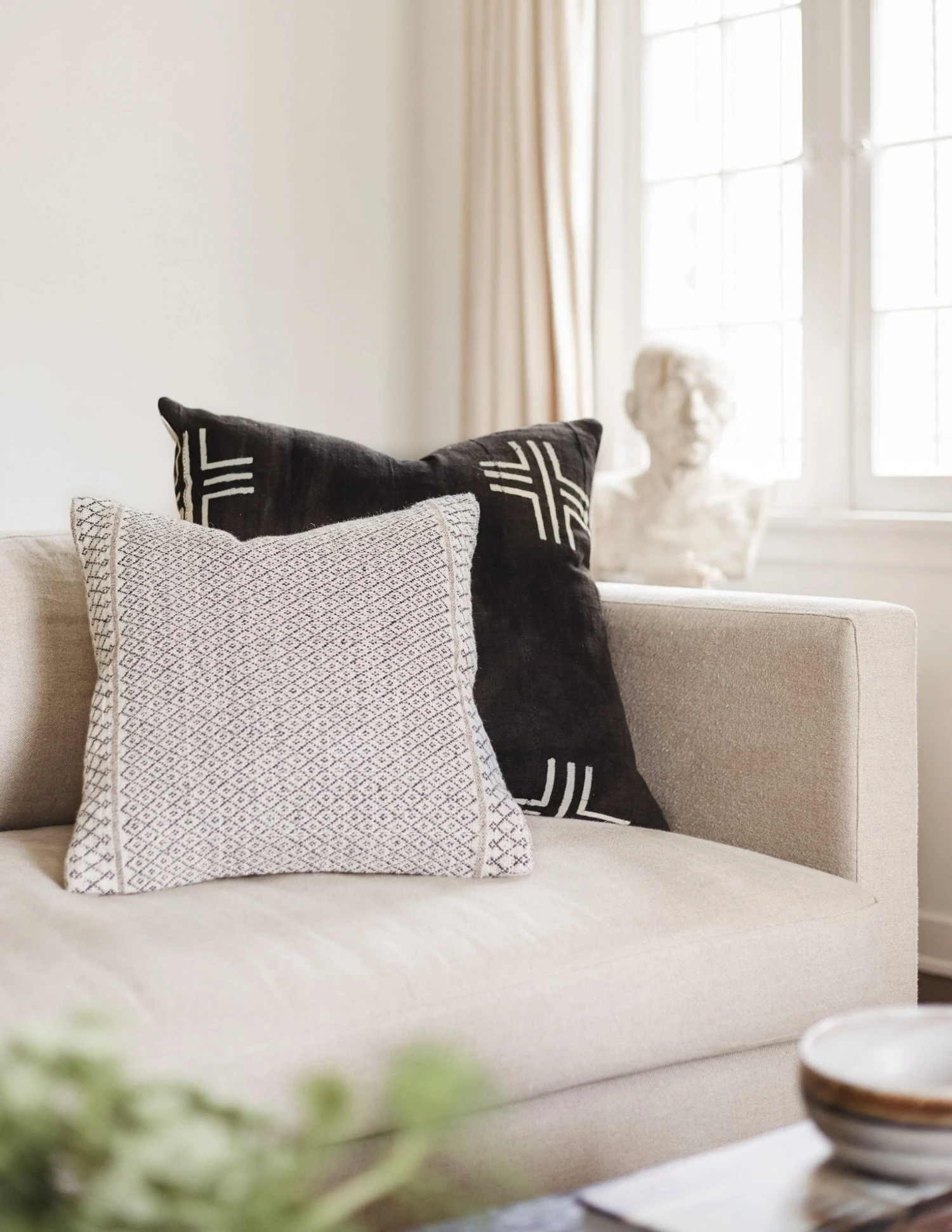 Lulu And Georgia Nico Mudcloth Pillow Pillows + Throws 4 Lulu And Georgia Nico Mudcloth Pillow Pillows + Throws