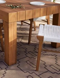 Lulu And Georgia Ness Indoor / Outdoor Dining Table Outdoor Collection