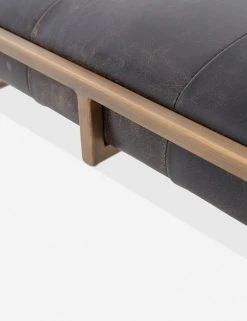 Lulu And Georgia Furniture Olwina Square Leather Coffee Table