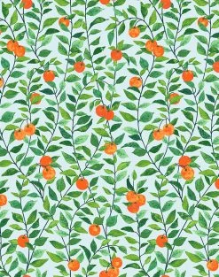 Lulu And Georgia Orange Crush Wallpaper By Nathan Turner, Sky