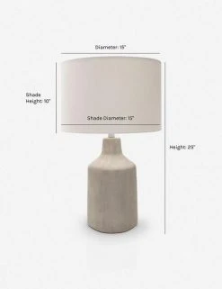 Lulu And Georgia Orine Table Lamp Earth Tones