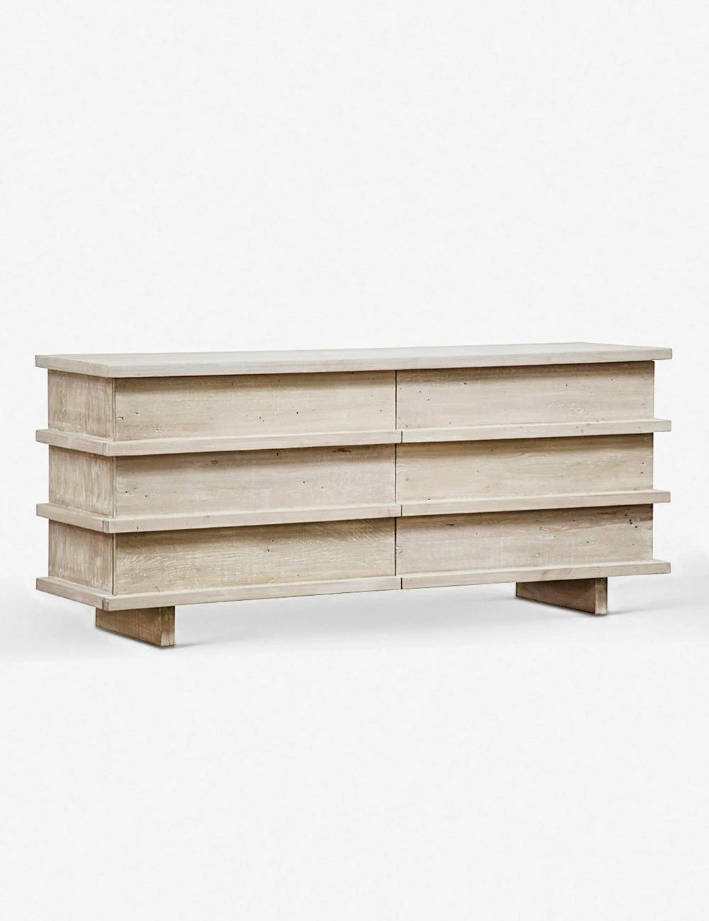 Lulu And Georgia Furniture Corliss 6-Drawer Dresser, White Wash 7 Lulu And Georgia Furniture Corliss 6-Drawer Dresser, White Wash